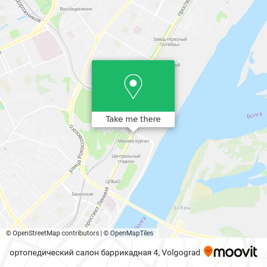 ортопедический салон баррикадная 4 map