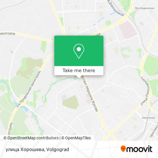 улица Хорошева map