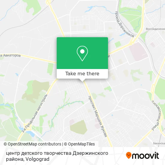 центр детского творчества Дзержинского района map