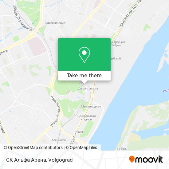 СК Альфа Арена map