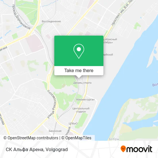 СК Альфа Арена map