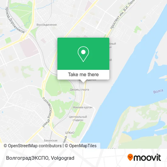 ВолгоградЭКСПО map