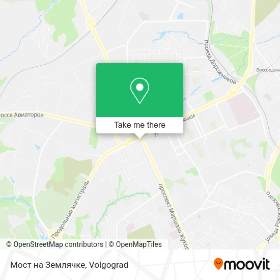 Мост на Землячке map