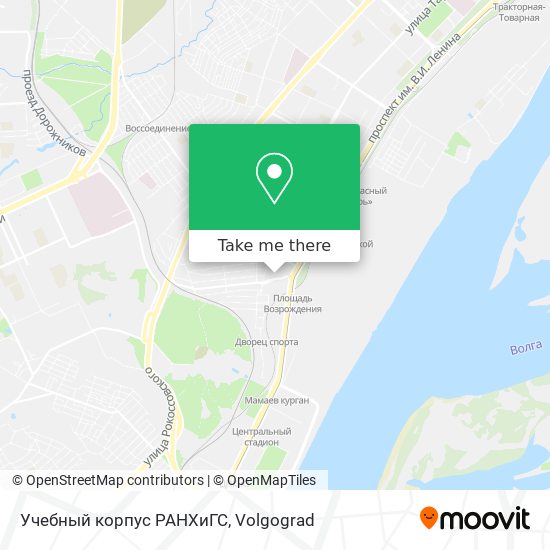 Учебный корпус РАНХиГС map