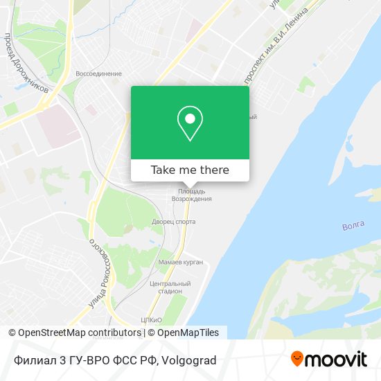 Филиал 3 ГУ-ВРО ФСС РФ map