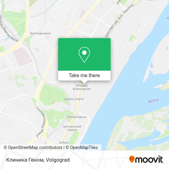 Клиника Геном map