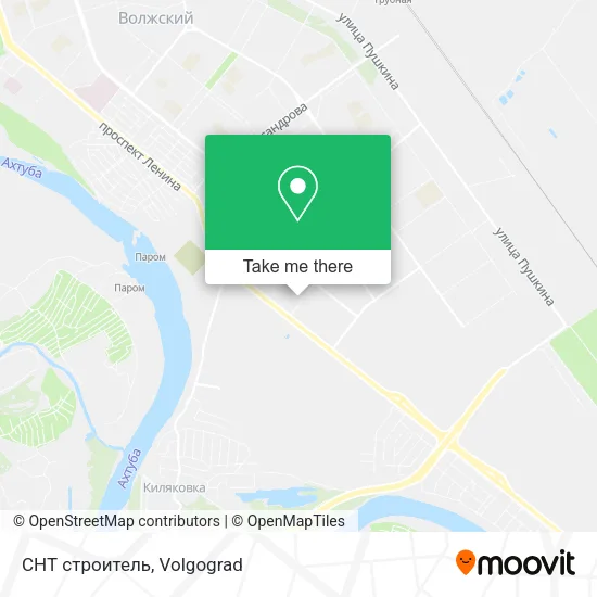 СНТ строитель map