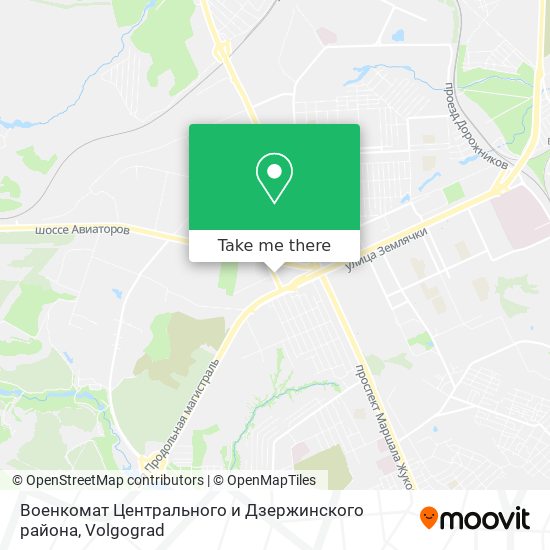 Военкомат Центрального и Дзержинского района map