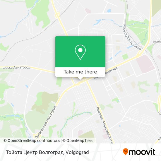 Тойота Центр Волгоград map