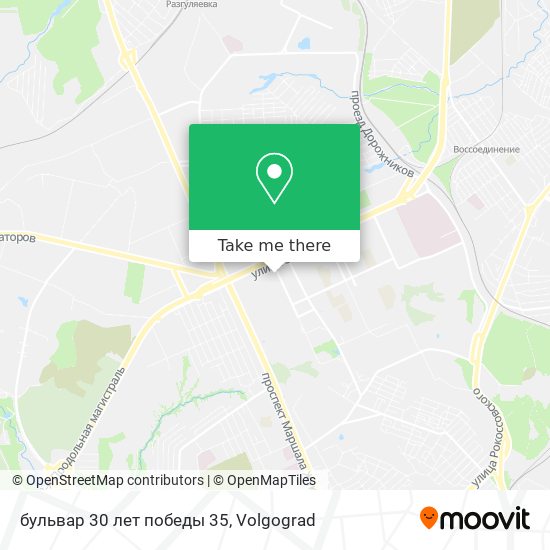 бульвар 30 лет победы 35 map