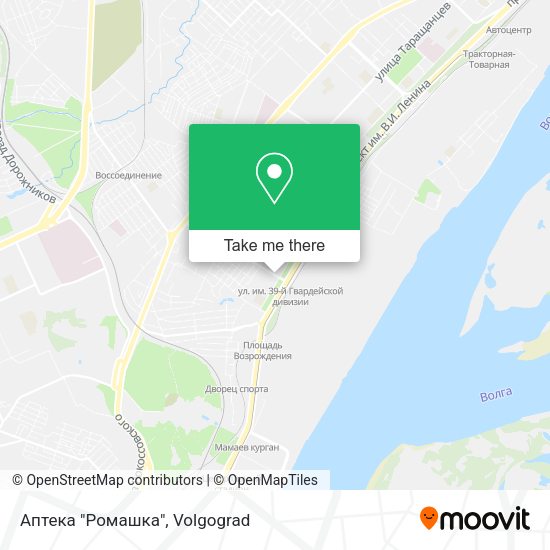 Аптека "Ромашка" map