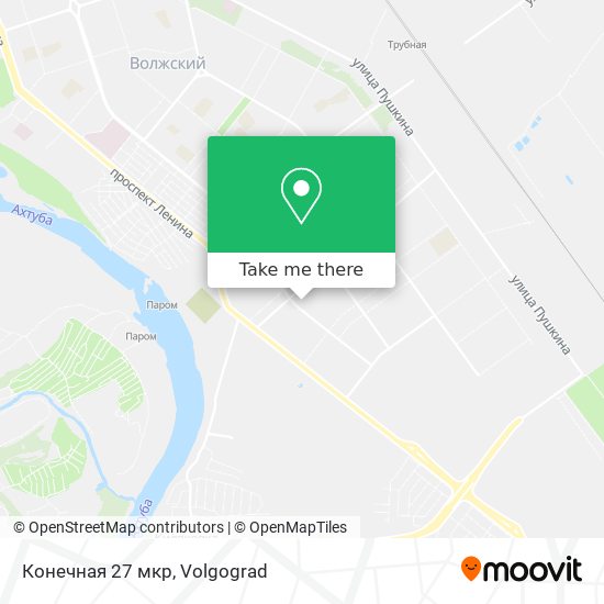 Конечная 27 мкр map
