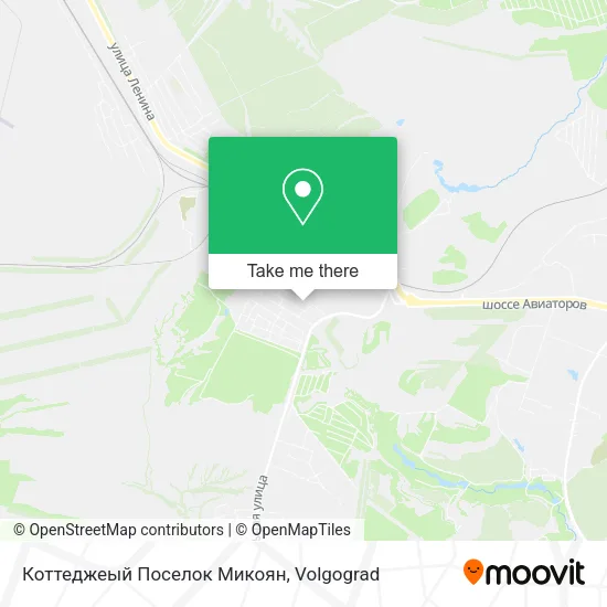 Коттеджеый Поселок Микоян map