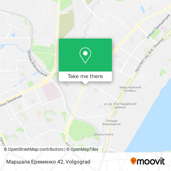 Маршала Еременко 42 map