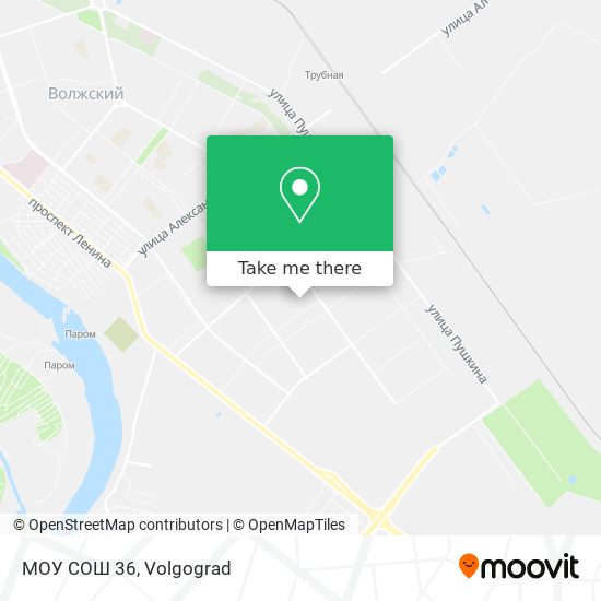 МОУ СОШ 36 map