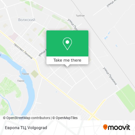 Европа ТЦ map