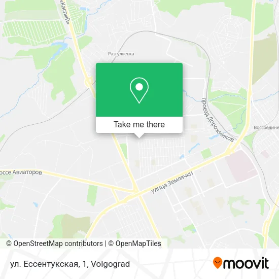 ул. Ессентукская, 1 map