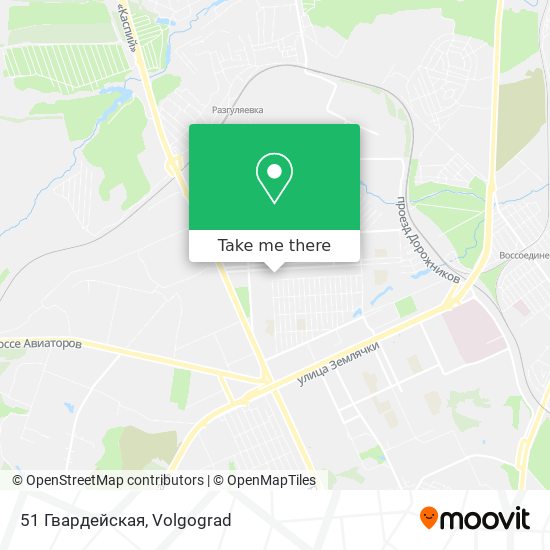 51 Гвардейская map