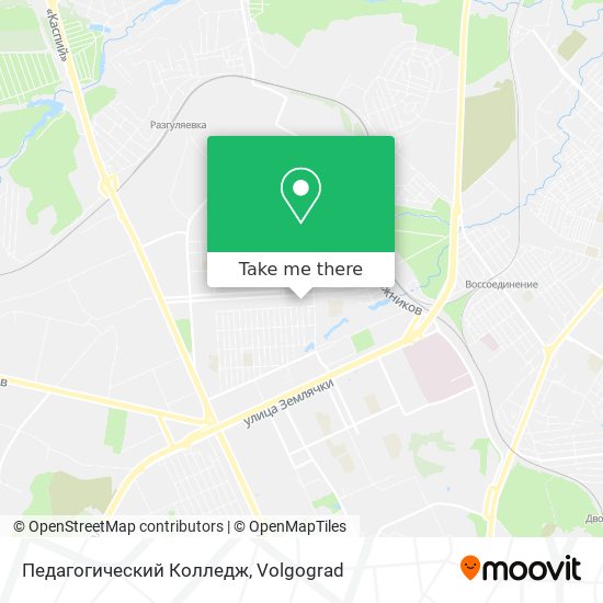 Педагогический Колледж map