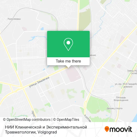 НИИ Клинической и Экспериментальной Травматологии map