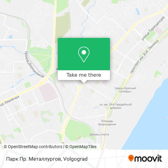 Парк Пр. Металлургов map