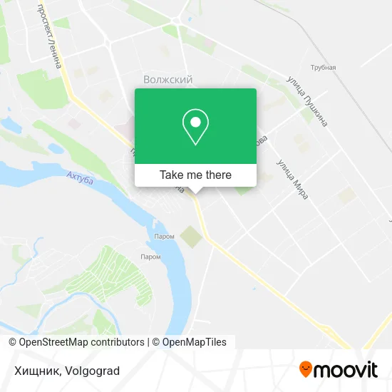 Хищник map