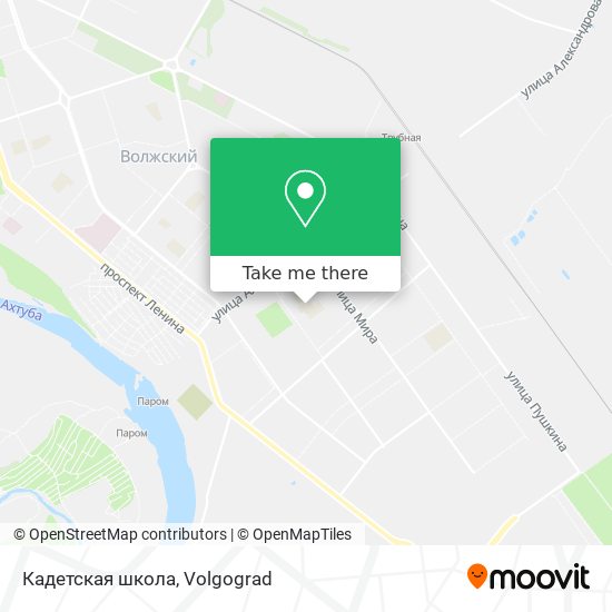 Кадетская школа map