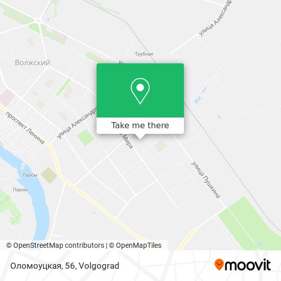 Оломоуцкая, 56 map