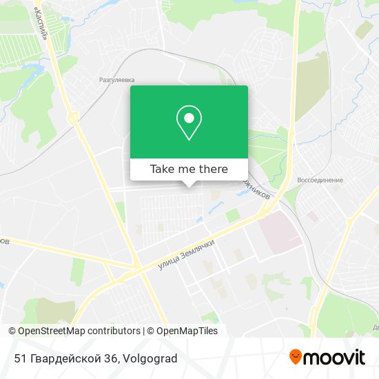 51 Гвардейской 36 map