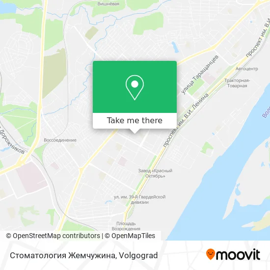 Стоматология Жемчужина map