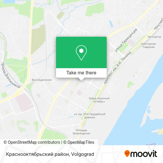 Краснооктябрьский район map