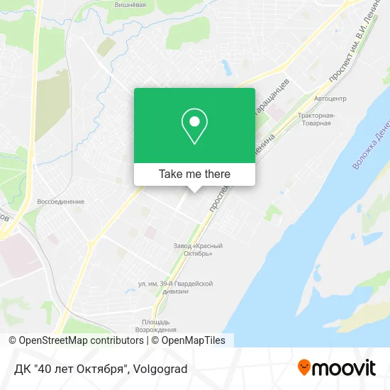 ДК "40 лет Октября" map