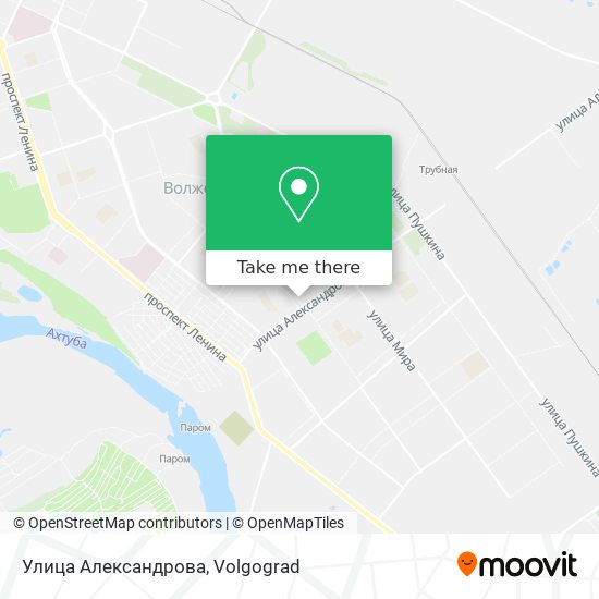Улица Александрова map
