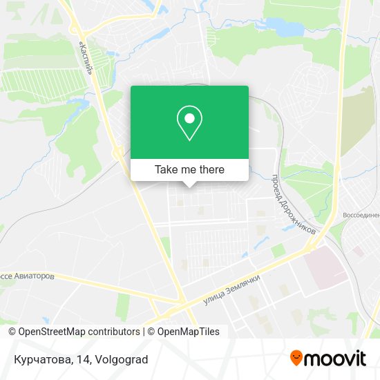Курчатова, 14 map
