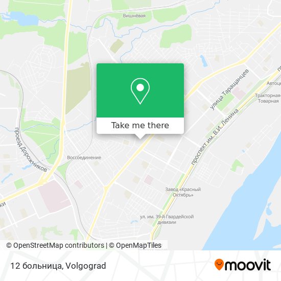 12 больница map