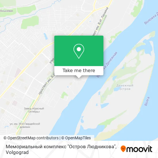 Мемориальный комплекс "Остров Людникова" map