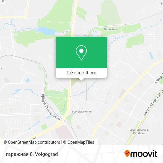 гаражная 8 map