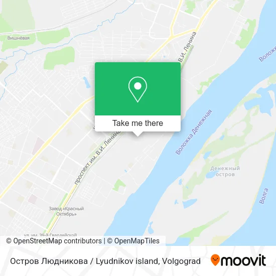Остров Людникова / Lyudnikov island map