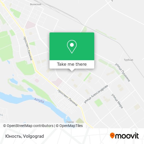 Юность map