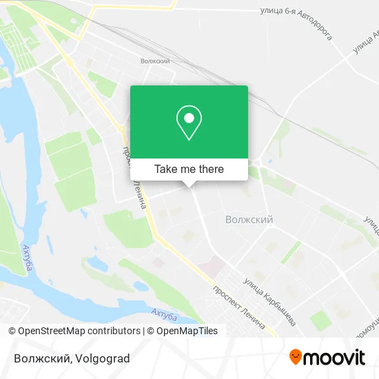 Волжский map