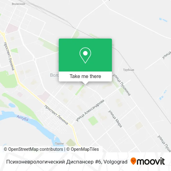 Психоневрологический Диспансер #6 map
