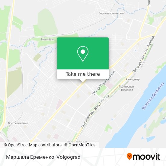 Маршала Еременко map