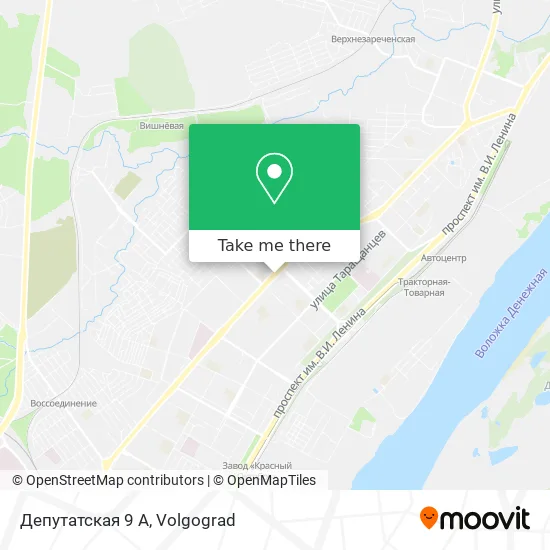 Депутатская 9 А map
