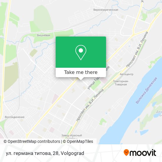 ул. германа титова, 28 map