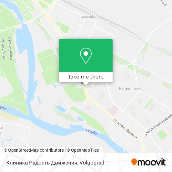 Клиника Радость Движения map