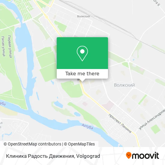 Клиника Радость Движения map