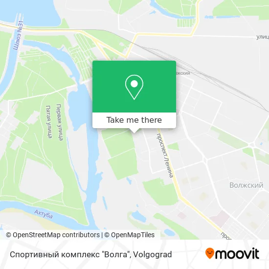 Спортивный комплекс "Волга" map