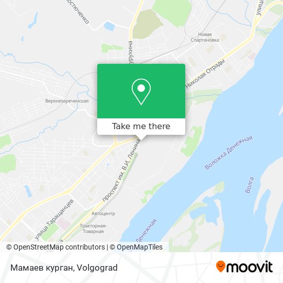 Мамаев курган map