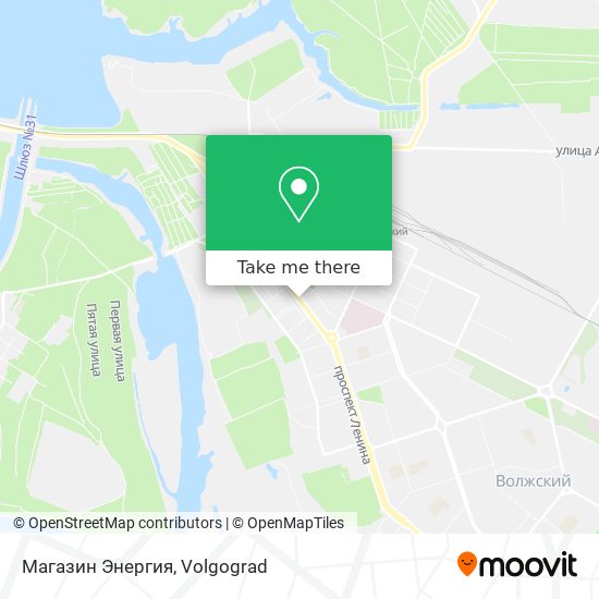 Магазин Энергия map