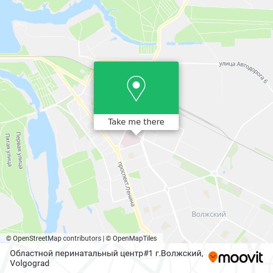 Областной перинатальный центр#1 г.Волжский map